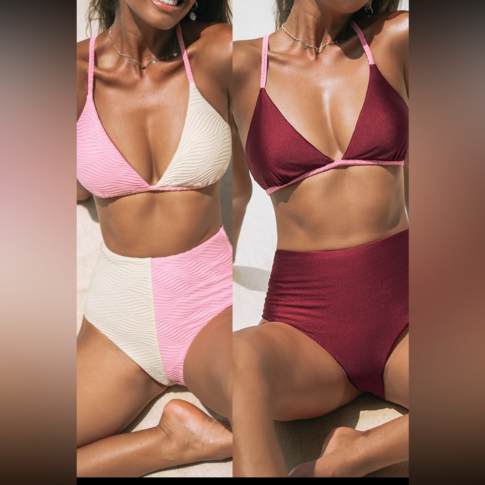 Cupshe reversible bikini
